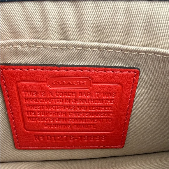 Coach Legacy Penny Turnlock Colorblock Crossbody EUC - Picture 12 of 14